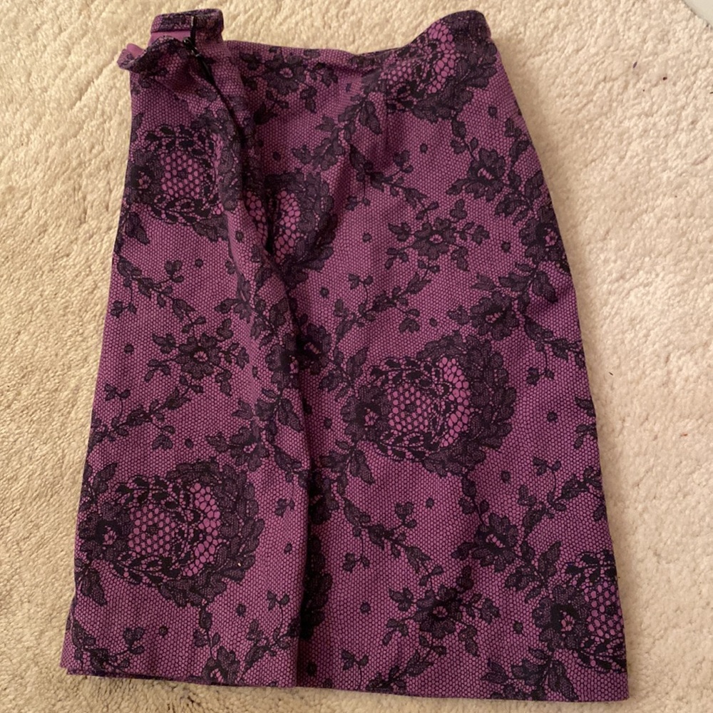 🥭 (4 for $15) Girls Purple and Black skirt - Picture 2 of 7
